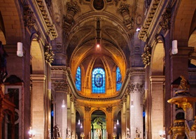 saint-sulpice church paris choir guidebook