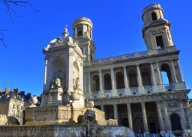 saint-sulpice church paris guidebook