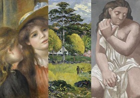 the musee de l'orangerie in paris paintings