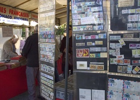 paris stamp market