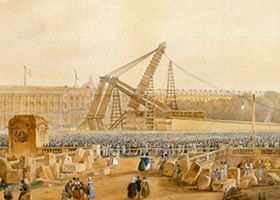 obélisque de louxor paris ériger place de la concorde