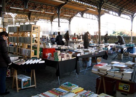 marché du livre paris georges brassens