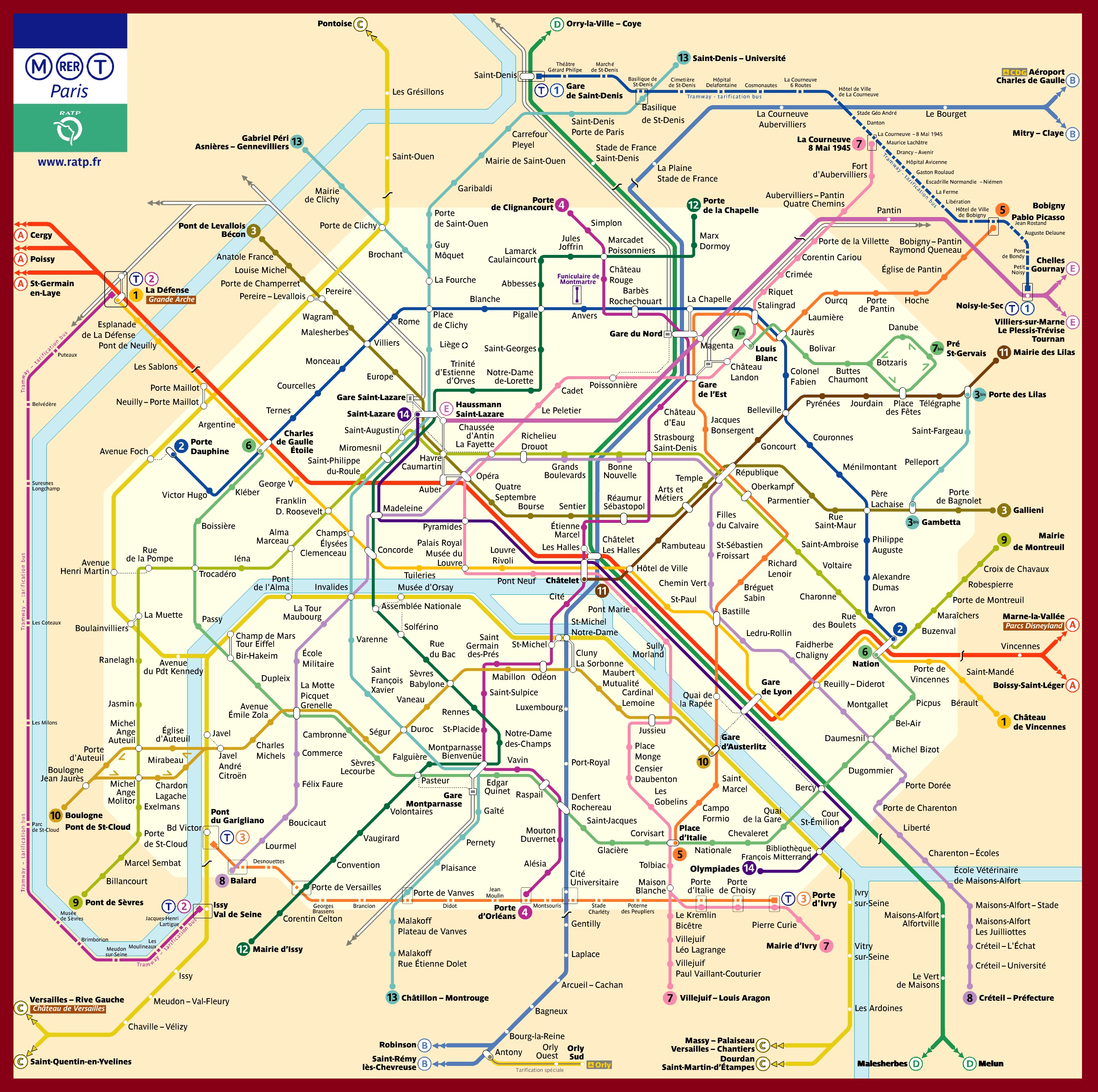 Carte Metro Paris Pdf Imvt 7280 | Hot Sex Picture