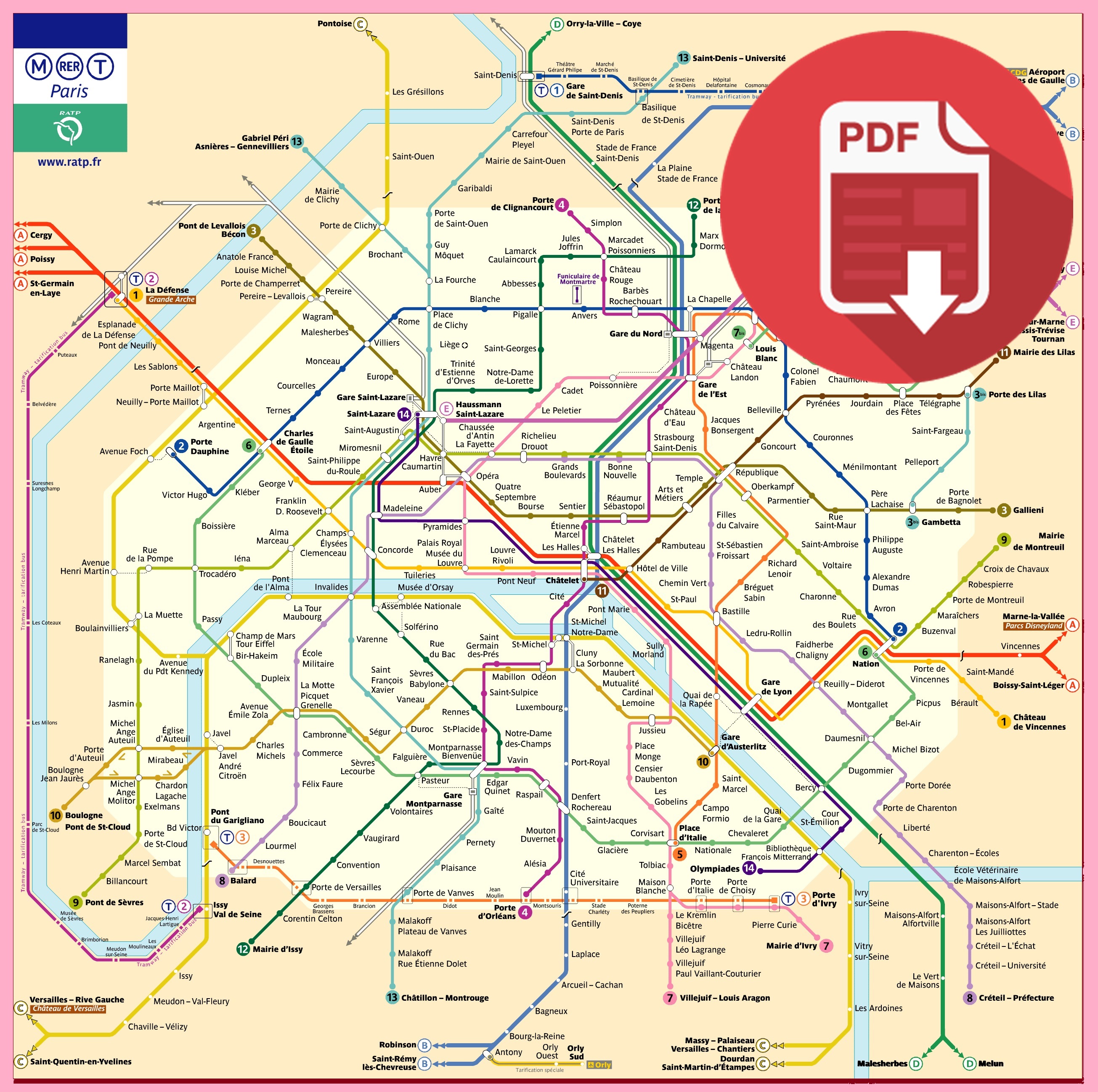 Carte Metro Paris Pdf Imvt 13416 | Hot Sex Picture